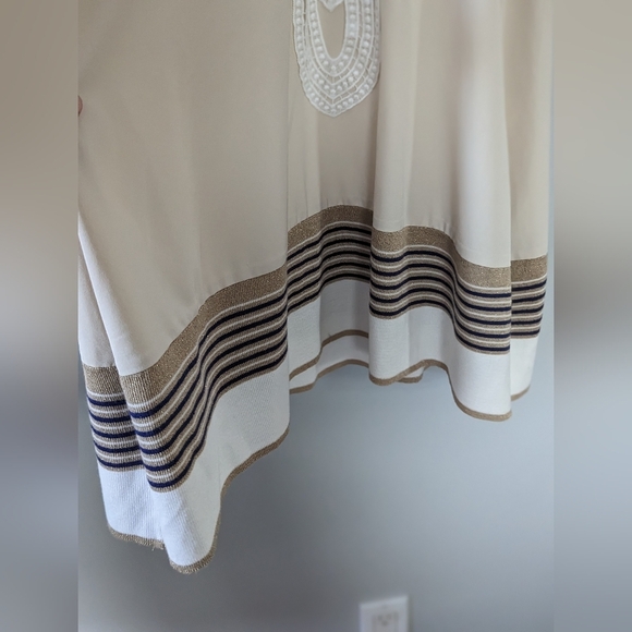 AGGEL KNITWEAR BOHO TOP SIZE MEDIUM - Picture 4 of 7